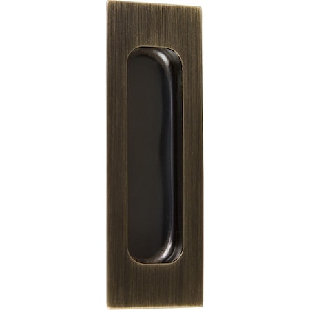 Delaney Hardware Bronze Barn Door Hardware Flush Finger Pull BD0169